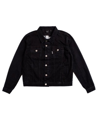 Bee Unusual “Feel Good Ransom” Black Denim Jacket